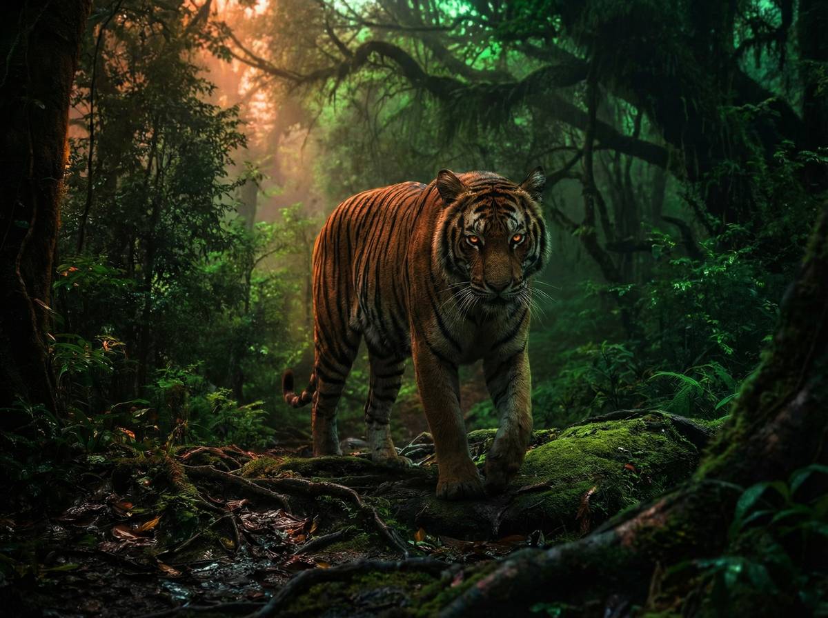 海角社区蘑菇视频-孟加拉虎丛林巡视